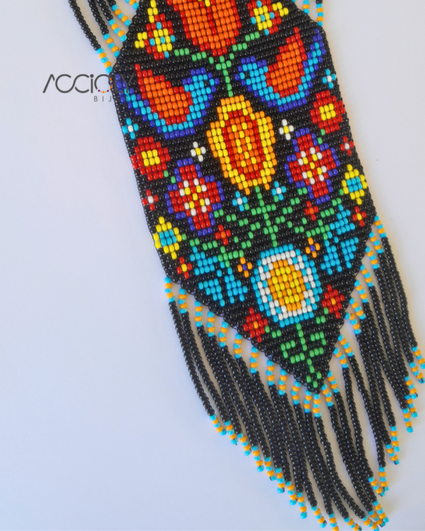 Maxicolar Colorido de Miçangas Tchecas
