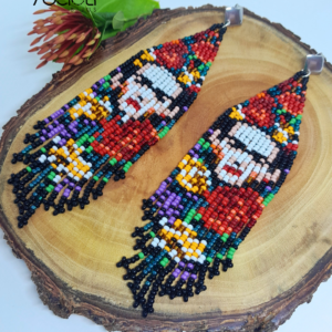 Brinco de Miçangas Tchecas Frida