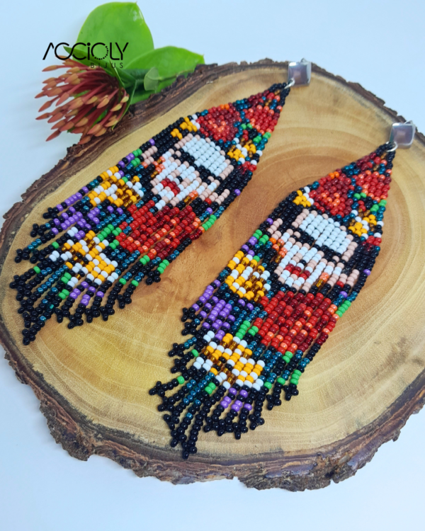 Brinco de Miçangas Tchecas Frida