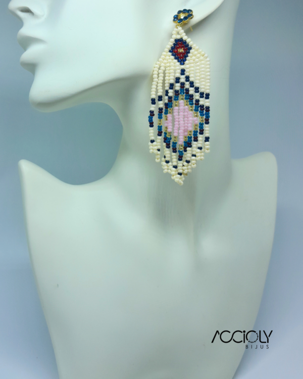 Brinco Boho Chic glamour