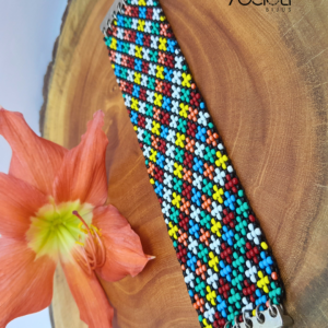 Bracelete Colorido de Miçangas Tchecas