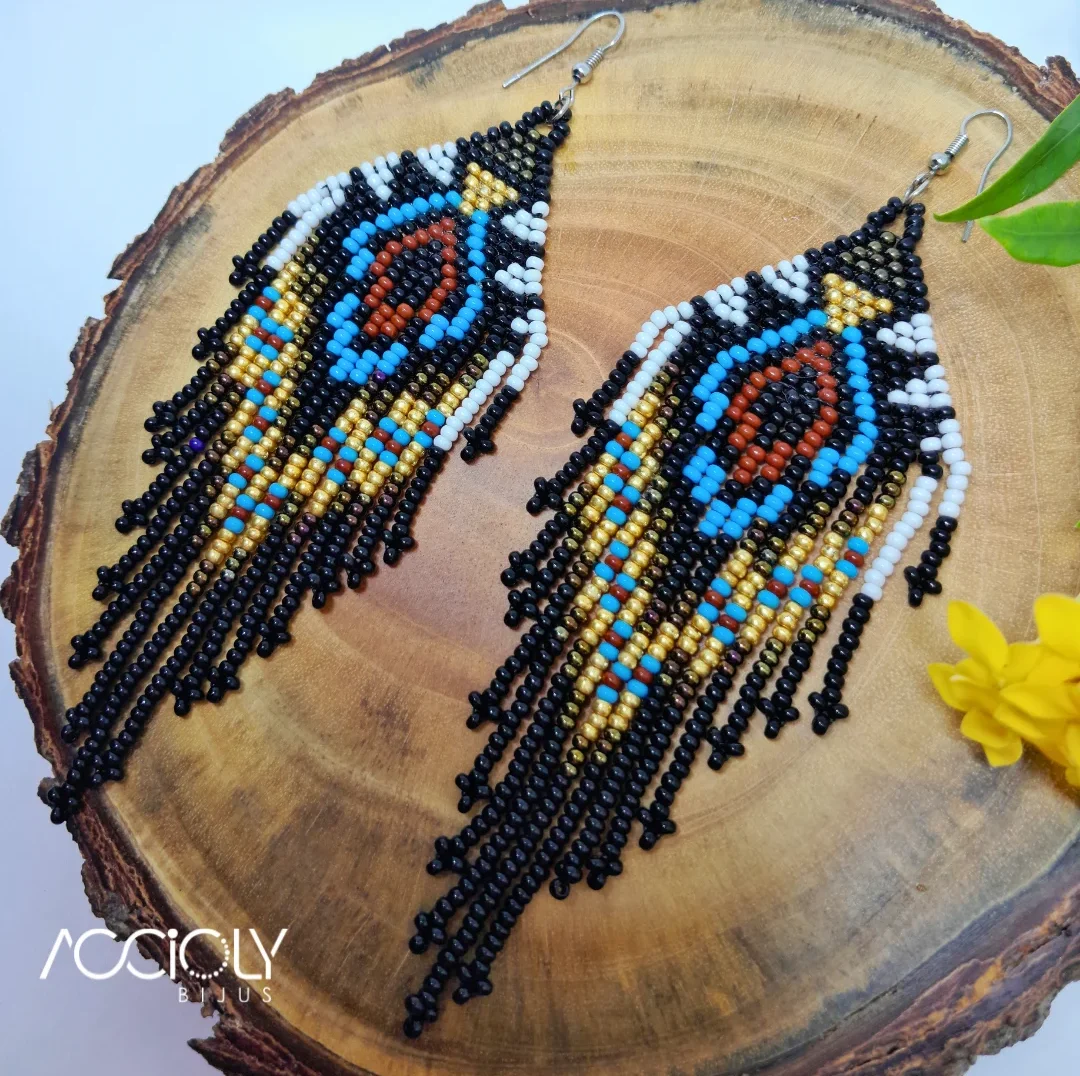 brinco boho chic